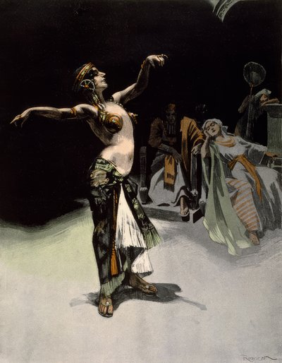 Reznicek - Salome - Grafik 1906 بواسطة فرديناند فون Reznicek