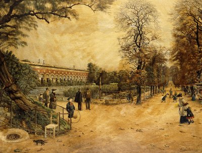 حدائق لوكسمبورج ، باريس ، 1904 بواسطة فرناند أوغست بيسنييه