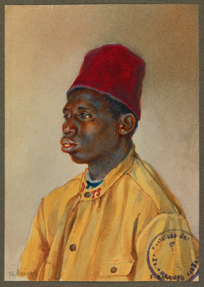 ماديون - ضيوف، جندي سنغالي، جوسترو بواسطة فرناند باربييه