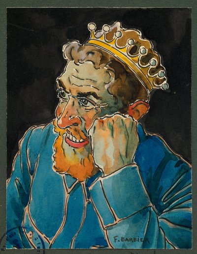 صورة ديلاتروش، طباخ المعسكر، جوسترو بواسطة فرناند باربييه