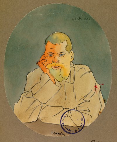 بورتريه لسجين روسي، جوسترو بواسطة فرناند باربييه