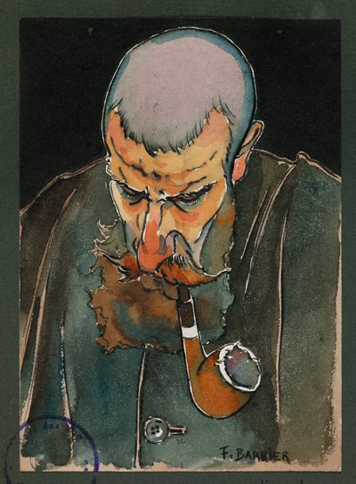 الرقيب لافيسيير يخدم القداس، جوسترو بواسطة فرناند باربييه