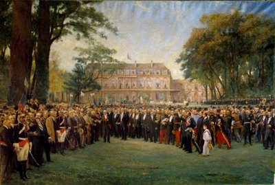 Reception of the mayors of France at the Elysee on September 22 بواسطة فرناند كورمون