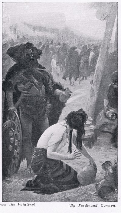 الفخار ، توضيح من "تاريخ الأمم في هتشنسون" ، ج .1910 بواسطة فرناند كورمون