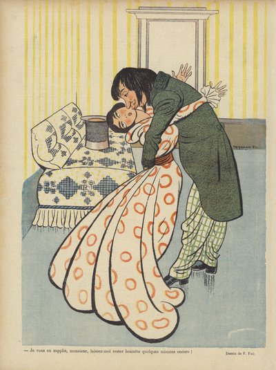 رسم توضيحي لـ Le Rire بواسطة Fernand Fau
