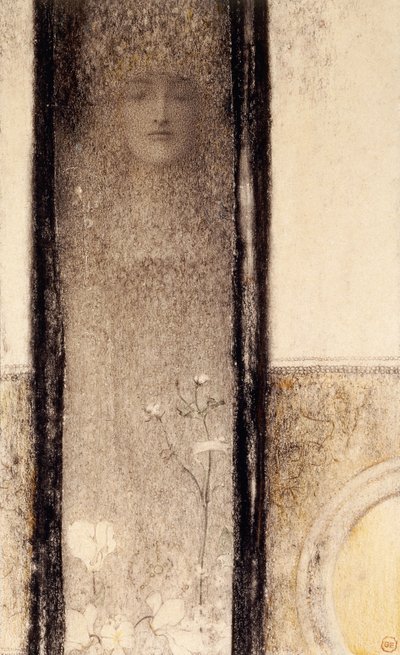 امرأة غامضة ، ج 1909 بواسطة فرناند خنوف