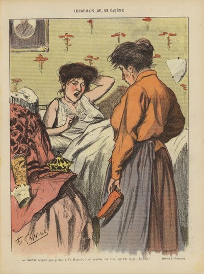 رسم توضيحي لـ Le Rire بواسطة Fernand Louis Gottlob