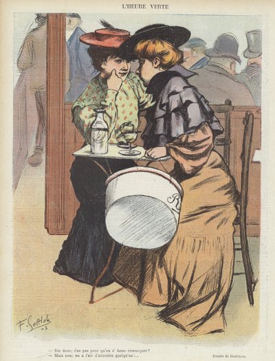 رسم توضيحي لـ Le Rire بواسطة Fernand Louis Gottlob