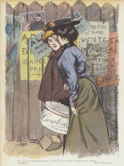 رسم توضيحي لـ Le Rire بواسطة Fernand Louis Gottlob