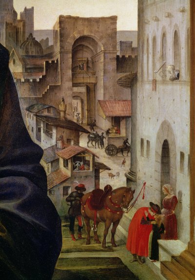 Nerli Altarpiece ، تفاصيل بوابة سان فريديانو في فلورنسا ، تفاصيل لوحة 1494 من 58333 بواسطة فلبيني ليبي
