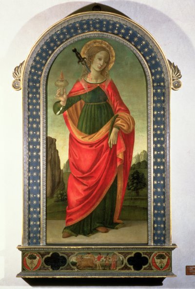 سانت لوسي ، 1472-74 بواسطة فلبيني ليبي