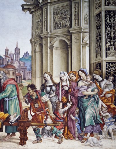 Stories of St John, by Filippino Lippi بواسطة فلبيني ليبي