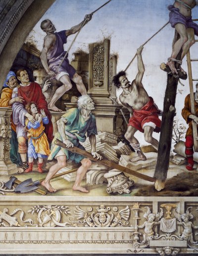 Stories of St John, by Filippino Lippi بواسطة فلبيني ليبي
