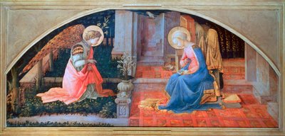 البشارة ، c1450-1453 بواسطة فلبيني ليبي