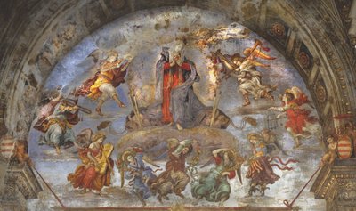 الافتراض ، كارافا تشابل ، سانتا ماريا سوبرا مينيرفا ، روما ، 1488-1493 بواسطة فلبيني ليبي