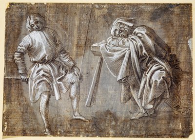 Two seated figures بواسطة فلبيني ليبي