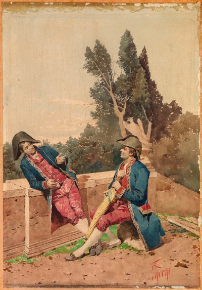 جنود الإمبراطورية ، كاليفورنيا. 1880. بواسطة فيليبو إندوني
