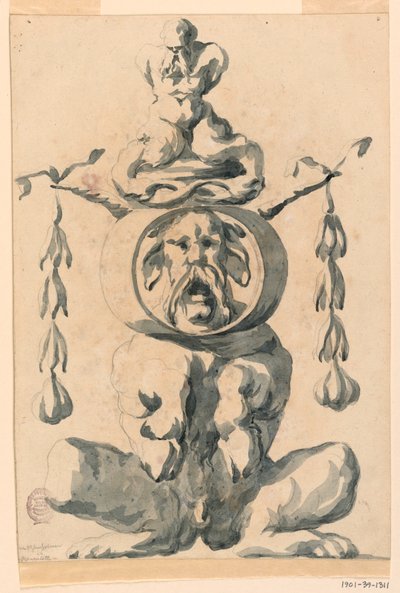رسم، تمثال بشع، 1550-1625 بواسطة فيليبو ماركيوني