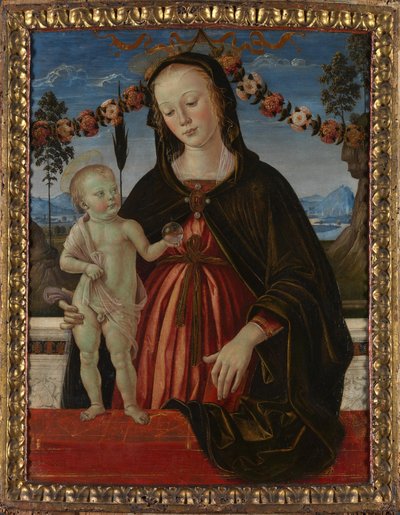 العذراء والطفل ، ج. 1473 بواسطة Fiorenzo di Lorenzo