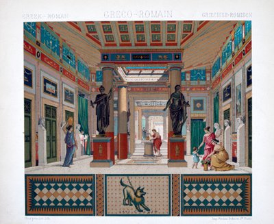 المعبد اليوناني الروماني ، c1800-1835 بواسطة فيرمين ديدوت