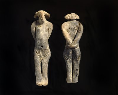 شكل التدين ، المملكة الوسطى (الطين) بواسطة First Intermediate Period Egyptian