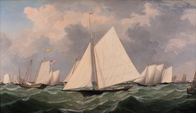 New York Yacht Club Regatta ، 1856 بواسطة فيتز هنري لين