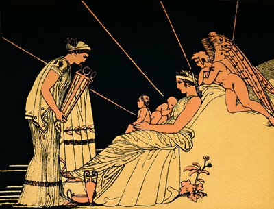 هدايا عيد ميلاد فويبوس 1880 بواسطة Flaxman