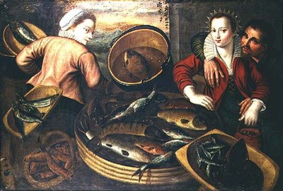 نسخة بعد لوحة في Fishmongers 'Hall ، لندن ، دائرة يواكيم بوكيلار ، حوالي عام 1640 بواسطة المدرسة الفلمنكية