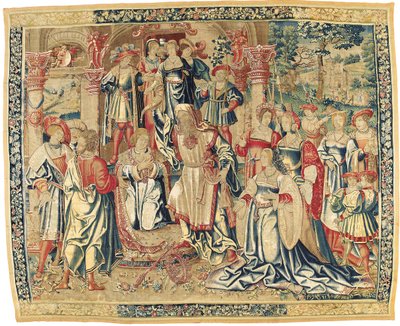 نسيج فرانكو فليميش الإنجيلي ، c.1510-30 بواسطة المدرسة الفلمنكية