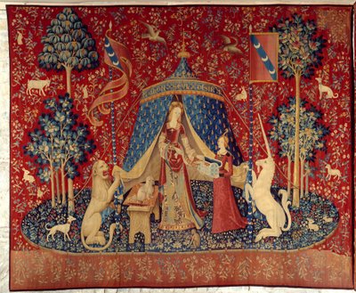 La Dame a la Licorne (Lady and the Unicorn): لرغبتي الوحيدة بواسطة المدرسة الفلمنكية