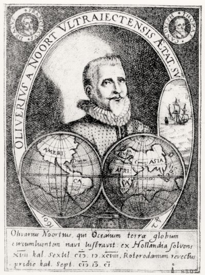 صورة لأوليفر نورت (1558-1627) عن عمر 42 بواسطة المدرسة الفلمنكية