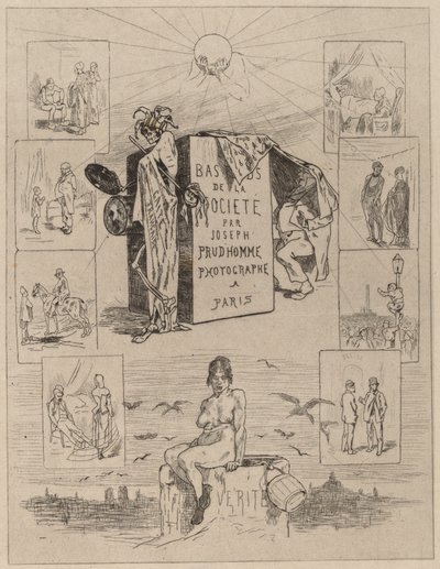 الواجهة: The Dregs of Society Las bas-fonds de la societe، 1864. بواسطة فيليسيان روبس