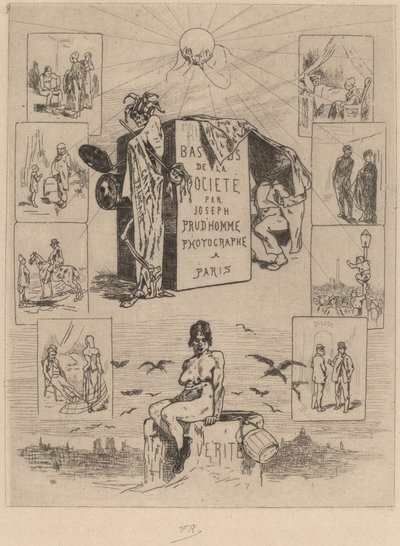 الواجهة: The Dregs of Society Les bas-fonds de la societe ، 1864. بواسطة فيليسيان روبس