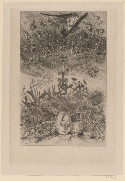 الواجهة: The Waifs Les Epaves 1868. بواسطة فيليسيان روبس