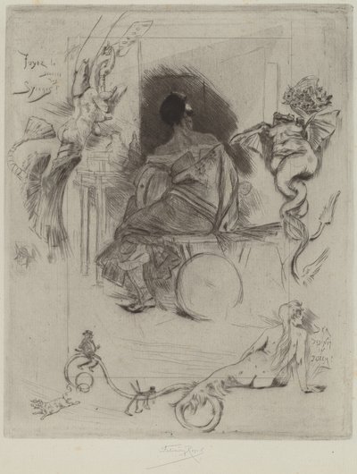 The Last Maja 1880. بواسطة فيليسيان روبس