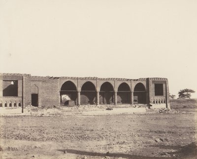 Syout ، Caravanserai in Ruins ، 1851-52 ، طبعت 1853-54. بواسطة فيليكس تينارد