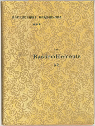 Badauderies الباريسية: التجمعات ، 1896. بواسطة فيليكس فالوتون
