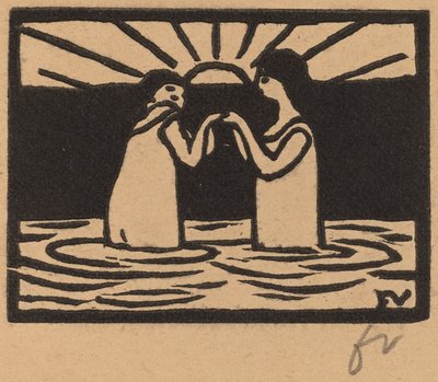 اللعب في Sun Jeux au Soleil ، 1893. بواسطة فيليكس فالوتون