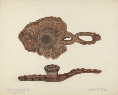 مقبس شمعة بواسطة فلورنسا ستيفنسون