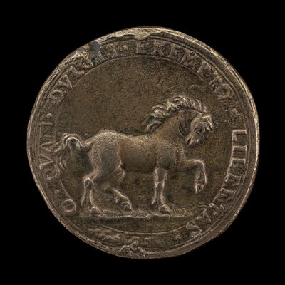 مخادع الخيل على الأرض ، حوالي 1545 (فضية غير إسترلينية مصبوبة) (عكس 6240388) بواسطة مدرسة فلورنسا