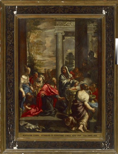 وثنية سليمان ، ج. 1675-1695 بواسطة مدرسة فلورنسا