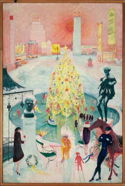 عيد الميلاد بواسطة Florine Stettheimer