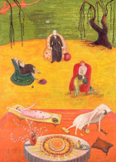 الحرارة ، 1919 بواسطة Florine Stettheimer