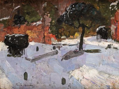 مقبرة في وارموند 1907 بواسطة فلوريس فيرستر