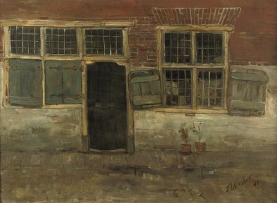 منازل صغيرة ، ليدن ، 1881 بواسطة فلوريس فيرستر