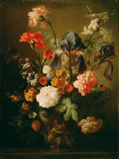 مزهرية ورود بواسطة Follower of Jan van Huysum