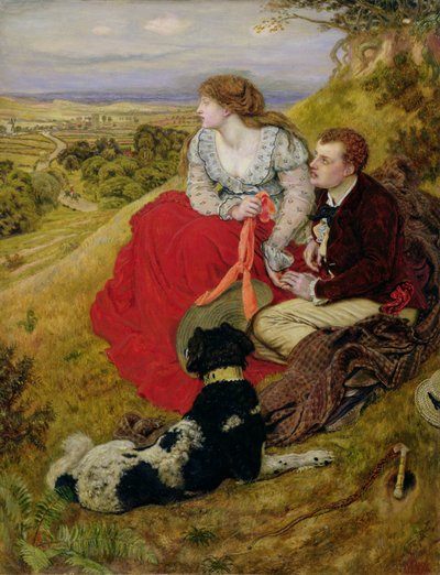 حلم بايرون بواسطة Ford Madox Brown