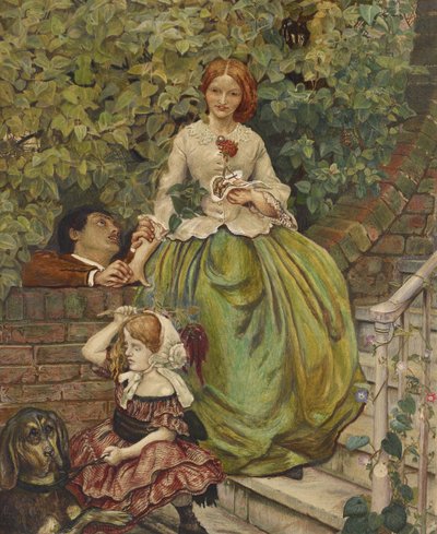 مراحل القسوة ، 1890 (ألوان مائية وألوان هيكلية مع قلم وحبر أسود) بواسطة فورد مادوكس براون