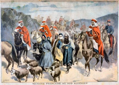 النصر الفرنسي في جنوب الجزائر 1897 بواسطة Fortuné Méaulle