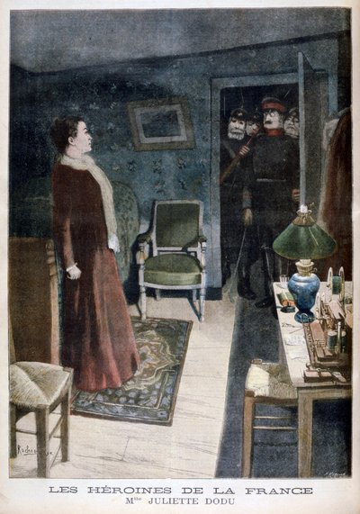 جولييت دودو ، هيروين فرنسا ، 1896. بواسطة Fortuné Méaulle